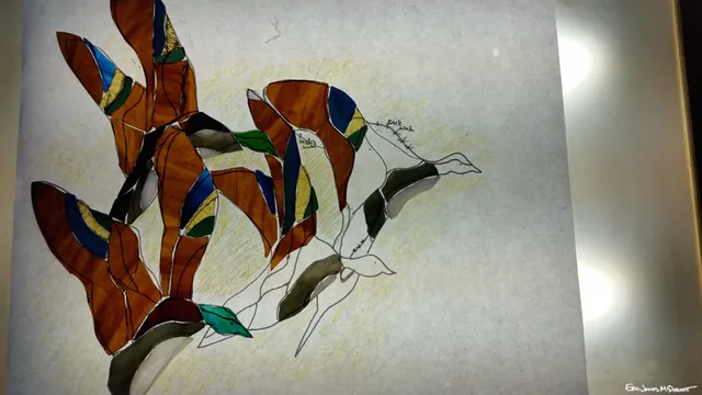 Ducks in Flight — 10