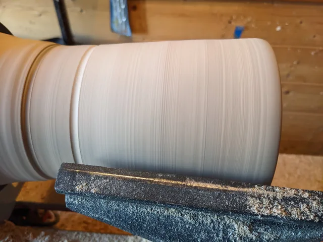 Large cup — in progress