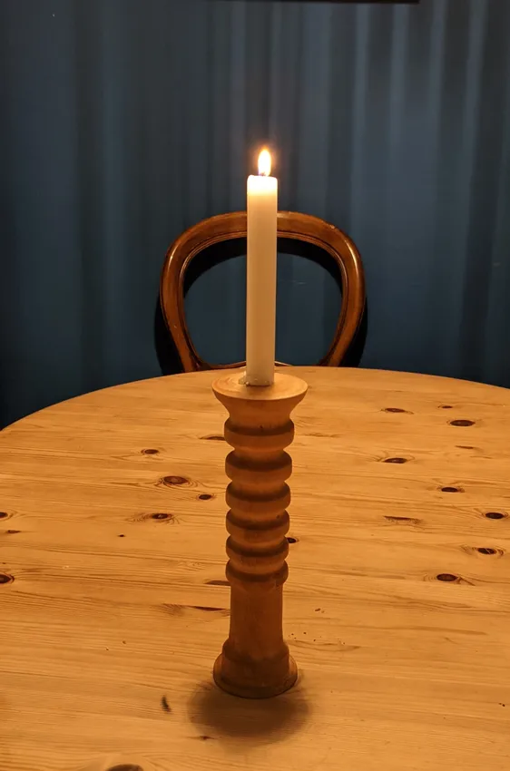 Candlestick — detail