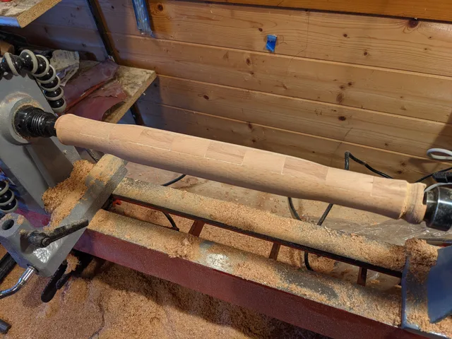 Rolling pin — in progress